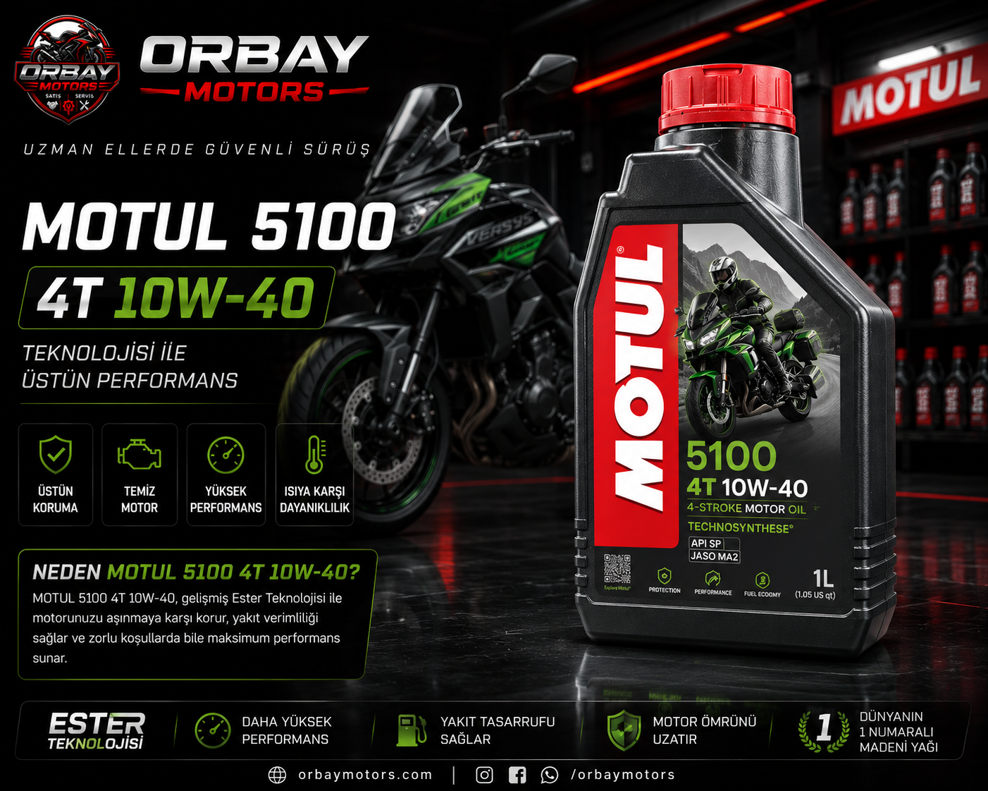 Motul 5100 10w40 4T