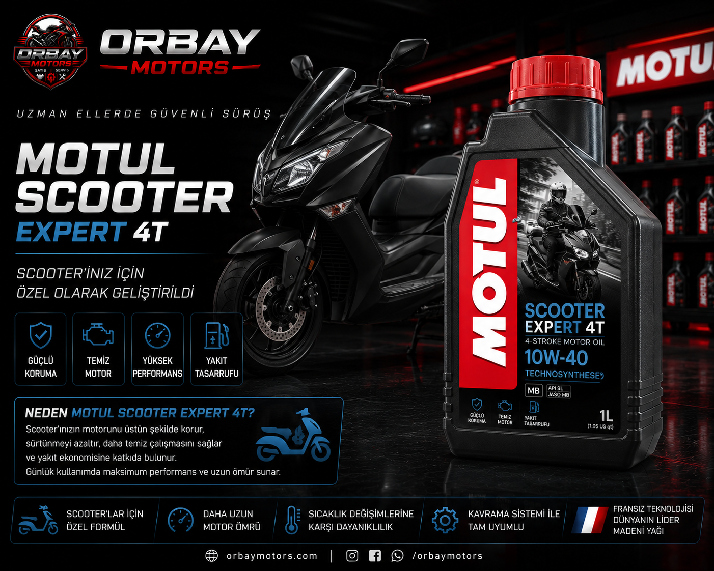 Motul Scooter Expert 4T/MB